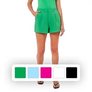 Edited by Remi Bader green trouser short size 10